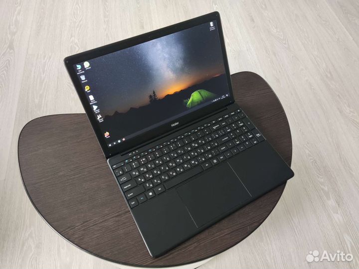 Быстрый ноутбук Haier U156 SSD 256gb