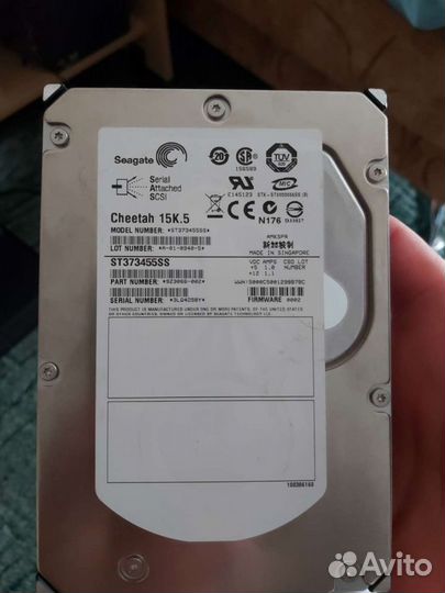 Жесткий диск cheetah 73.4 tb оригинал