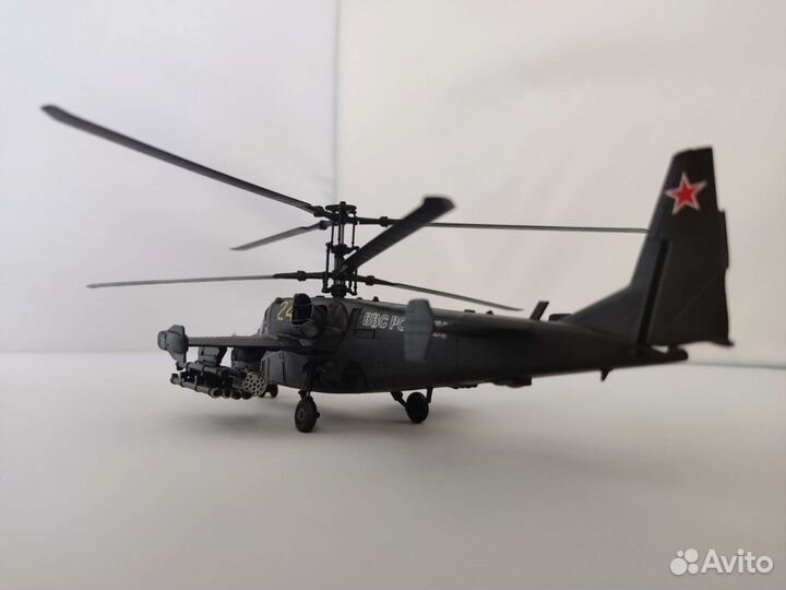 Модель вертолета Ка-50 