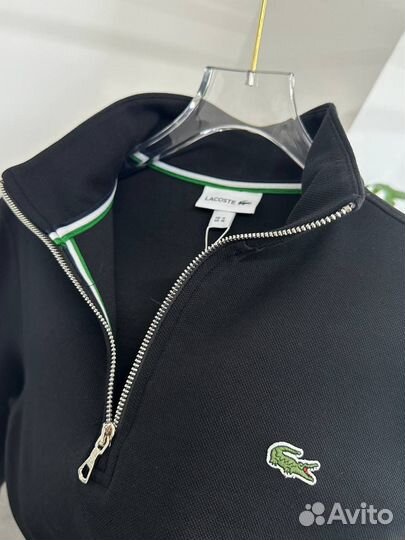 Кофта полузамок lacoste