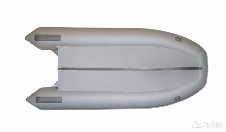 Лодка пвх Кайман N-330 (пайол 12 мм.) серый