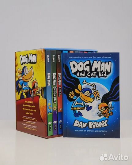 Dog Man. Комиксы-бестселлеры на английском языке