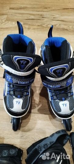 Детские ролики и защита 35-38