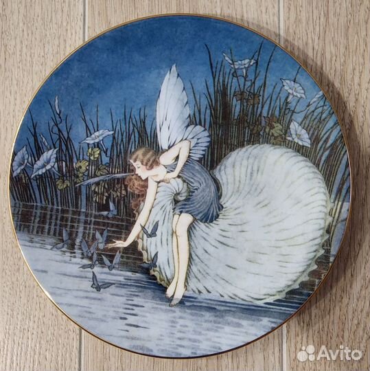 Декоративная тарелка цветочная фея Royal Worcester
