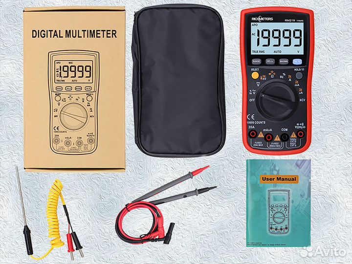 Цифровой мультиметр тестер Richmeters RM219