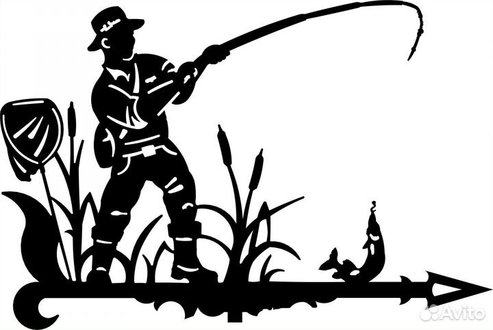 Флюгер 3Д модель