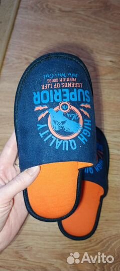 Тапочки для мальчика новые 35