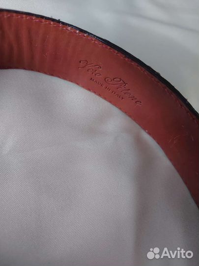 Ремень из кожи питона