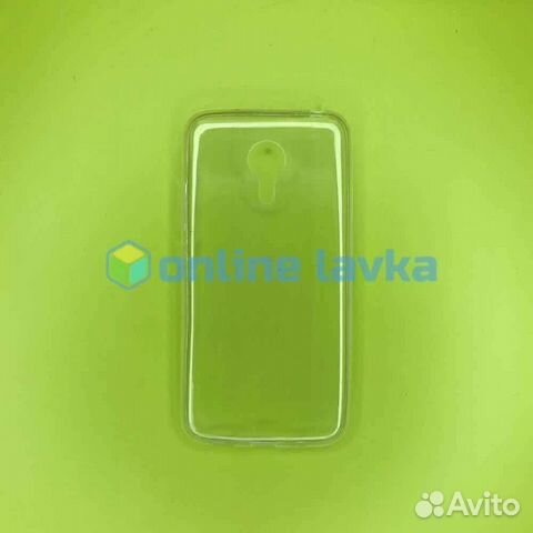 Чехол силикон для Meizu MX5 прозрачный