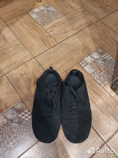 Джазовки для танцев из парусины