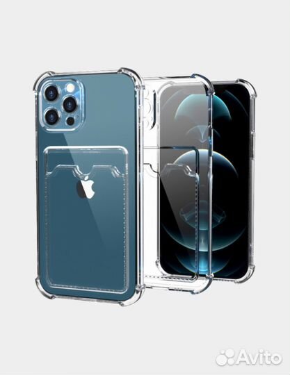 Чехлы с карманом на iPhone