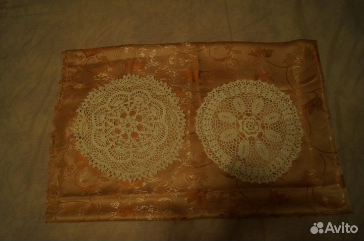 Вязаные салфетки