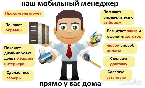 Межкомнатные двери магазин на дом. Замер Бесплатно