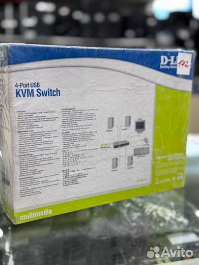 KVM переключатель D-Link dkvm-4U