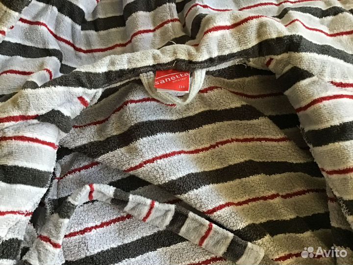 Детский мохровый халат