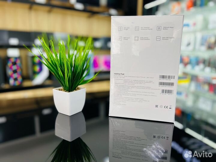 Планшет Realme Pad 6+128 Серый 10,4