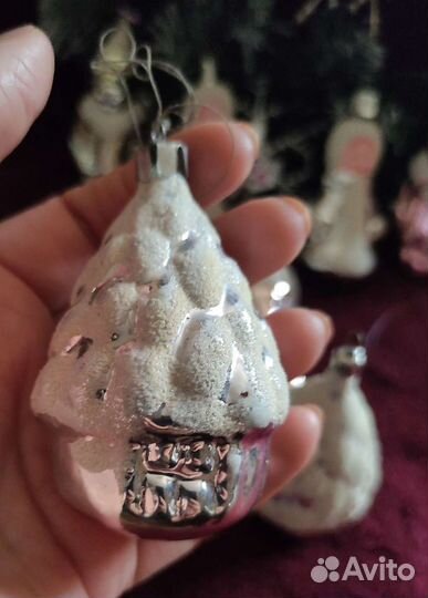Новогодние ёлочные игрушки СССР