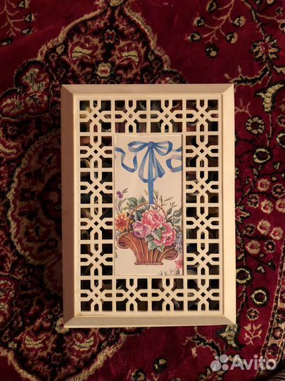 Пластиковая шкатулка СССР