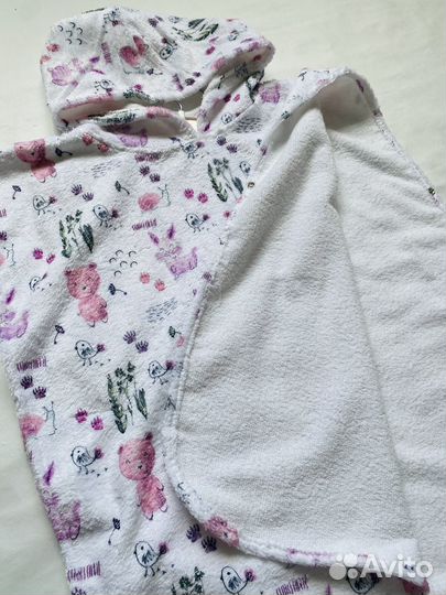 Детское Махровое полетнце накидка