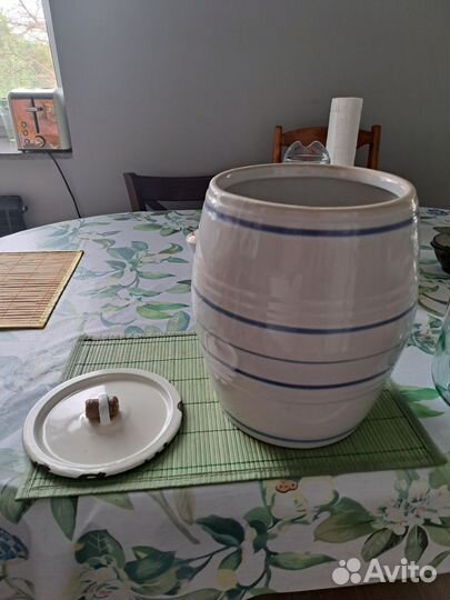 Бочонок керамический без крышки, 9л