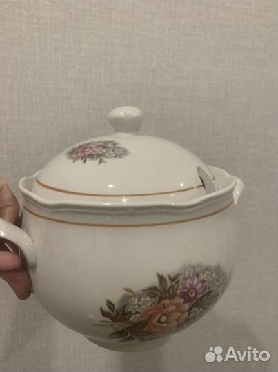 Супница фарфор