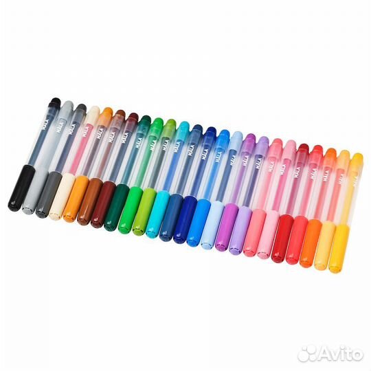 Краски, бумага, карандаши, мелки, фломастеры IKEA