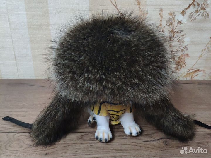 Мужская зимняя шапка ушанка меховая