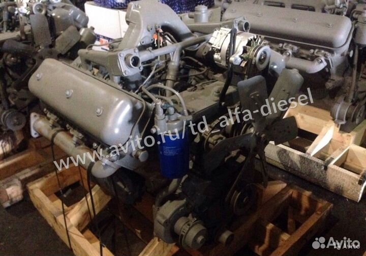 Двигатель ямз 236М2 - 1000186 на хтз Т-150К