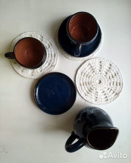 Кофейная пара с молочником