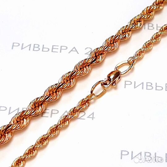 Золотая цепь 585 пробы