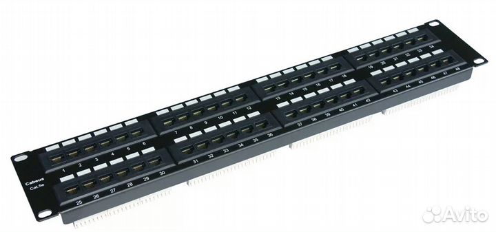 Патч-панель 48 портов