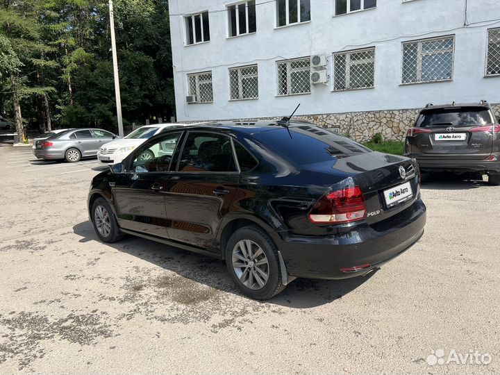 Volkswagen Polo 1.6 AT, 2019, 122 000 км