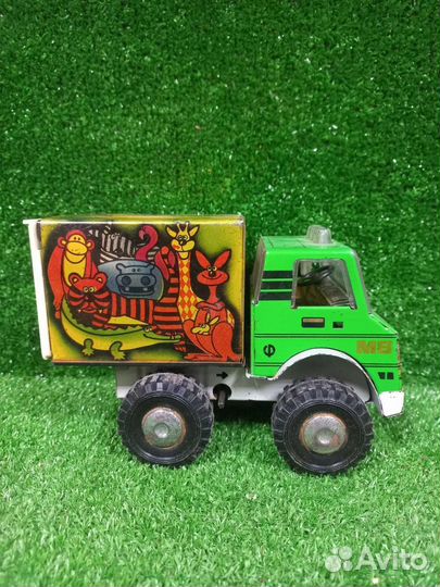 Заводная машинка Зоопарк Pony СССР жесть
