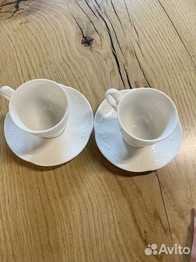 Набор кофейная пара 100 мл / фарфор