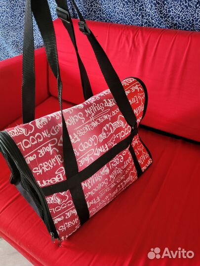 Сумка переноска для маленьких собак и кошек