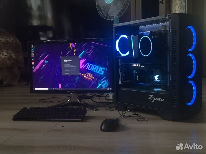 Сборка компьютера, замена комплектующих, настройка