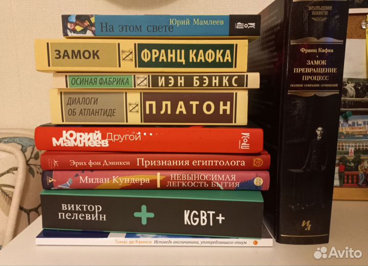 Книги Кафка, Платон, Мамлеев