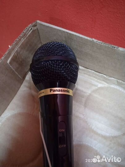 Микрофон panasonic с подставкой