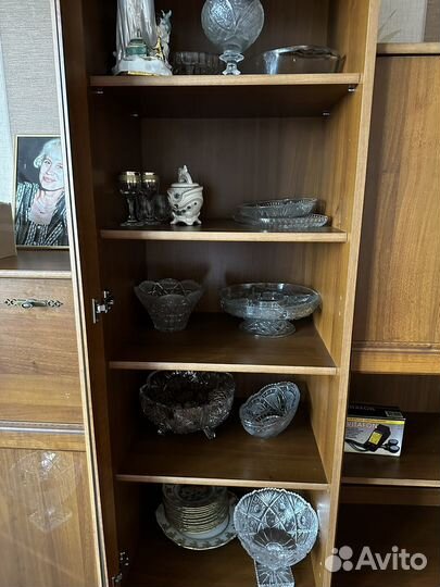 Хрустальная посуда разная