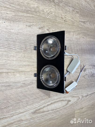 Светильник потолочный встраиваемый Led