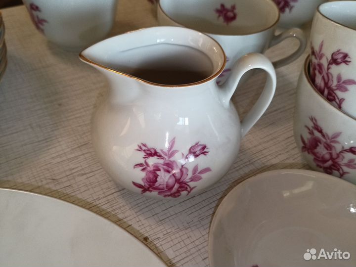 Набор чайный на 9 персон Чехословацкий СССР