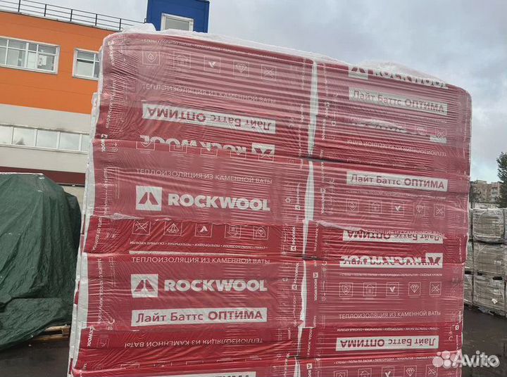 Утеплитель Rockwool баттс оптима