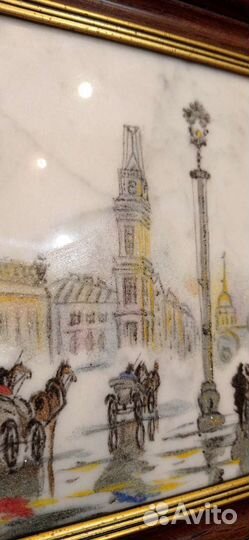 Картина из мрамора Литопись и разные картины