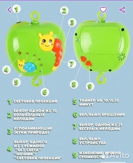 Мобиль на кроватку