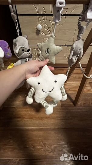 Стойка монтессори с подвесами