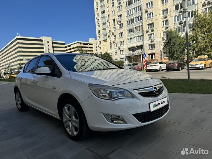 Opel Astra 1.4 AT, 2012, 99 500 км