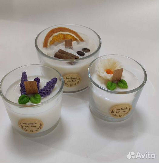 Свечи из соевого воска