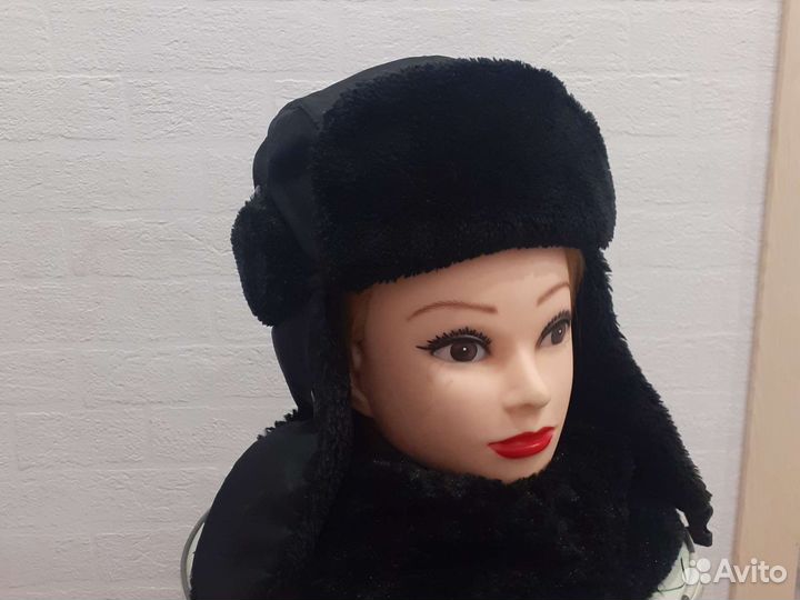Шапка ушанка мужская