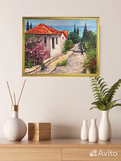 Картина маслом пейзаж