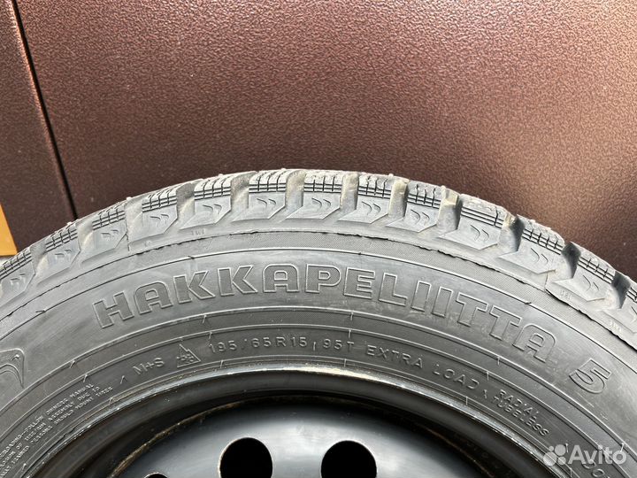 Колеса r 15 зимние 5114.3 nokian hakkapeliitta5